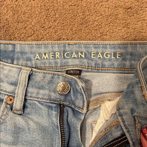 American Eagle Mom Straight Jean Size 0 - Picture 5 of 12